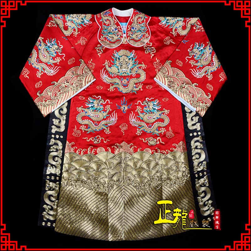 天门皇帝蟒袍全金八宝团龙蟒