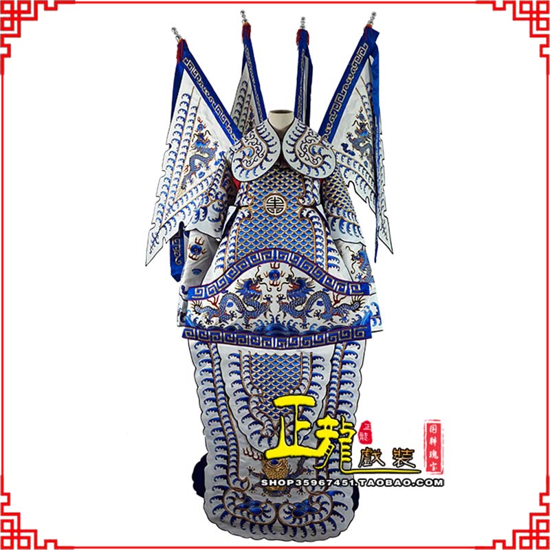 天门武生武将大靠祥龙勾金