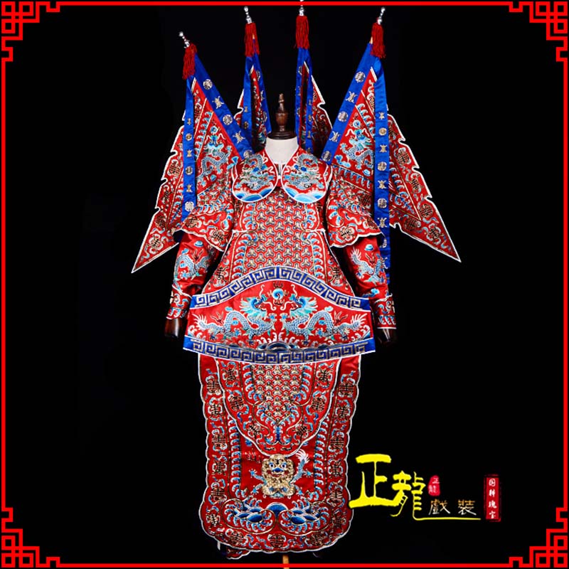 天门武生戏服戏曲武将靠